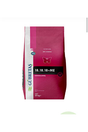 18.18.18 Me Toz Gübre 25 Kg Yeni Ambalaj