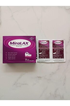 Oral Solüsyon Makrogol 3350 Tek Kullanımlık 10 Saşe