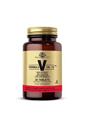 Vm 75 Multi Vitamin 30 Tablet