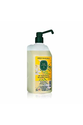 Klasik Limon Kolonyası 1 lt - Sprey Başlıklı