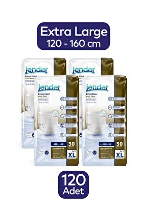 Emici Külot Yetişkin Hasta Bezi Xlarge 120 Adet