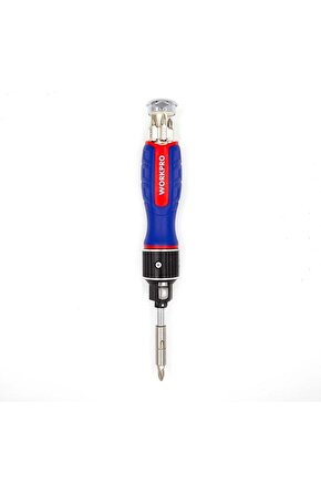Workpro Wp221069 6-I-1 Profesyoel Cr-V Cırcırlı Mayetik Toravida Seti