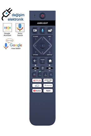 Philip s 85pus8500 Android Tv Kumandası