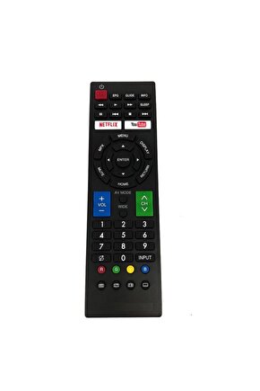 Smart Led Tv Kumandası Netflix Tuşlu