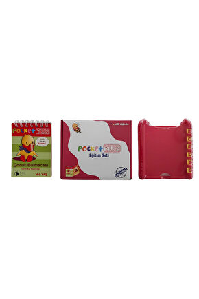 Akıllı Düğmeler - Pocketyup - 4-6 Yaş Çocuk Bulmacası Kitabı Kontrol Kutusu