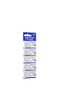 Cr2016 3V Lithium Düğme Pil 5Li Paket