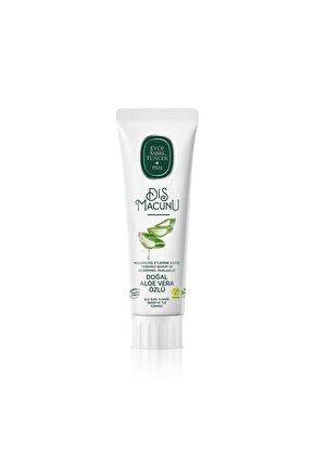 Doğal Aloe Vera Özlü Diş Macunu-