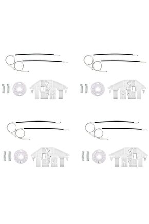 Peugeot 406 için Arka-Ön Cam Tamir Seti-Sağ-Sol-SET