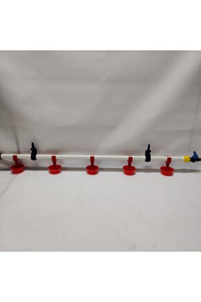 OTOMATİK NİPEL TAVUK SULUK 100 CM YAYLI ÇANAK 1 MT