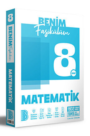 8. Sınıf Matematik Benim Fasikülüm  Kolektif  Benim Hocam Yayınları  9786256073760