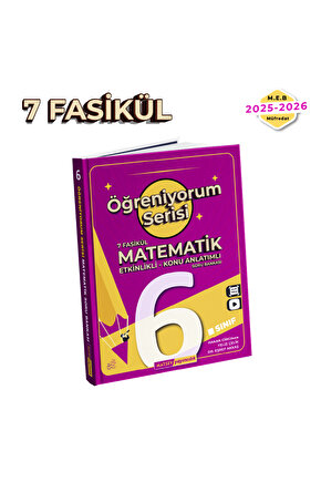 6.Sınıf Matematik Öğreniyorum Serisi ( 7 FASİKÜL ) Soru Bankası