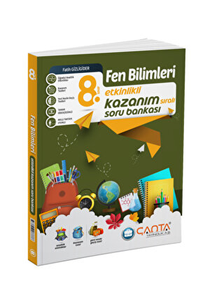 8 Sınıf Fen Bilimleri Etkinlikli Kazanım Soru Bankası Yeni