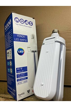 40w Yonca Led Ampul Pervane Led Ampul Güçlü Işık Tasarruflu