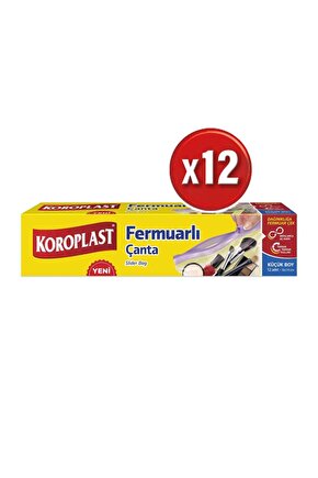 Fermuarlı Çanta Küçük Boy 12li x 12 paket (1 koli)