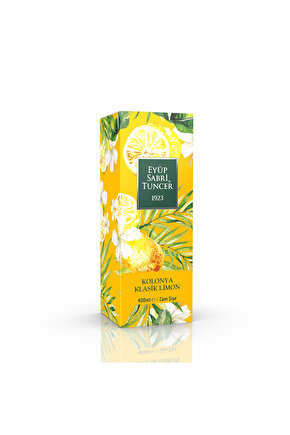 Limon Kolonyası 400ml Silindir Cam Şişe