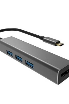 DH318 Type-C To Usb 3.0*3 Hdmi