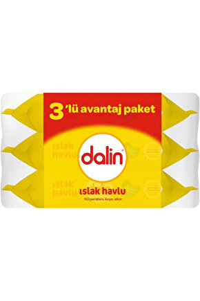 Islak Mendil 3 Lü 56 8 Kapaklı