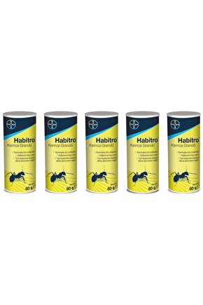 5 Adet Habitro Karınca Ilacı Yemi 80 gr