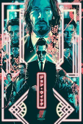 John Wick Chapter 4 (2023) 0006 ( FOLYO ) - AFİŞ - POSTER-3976