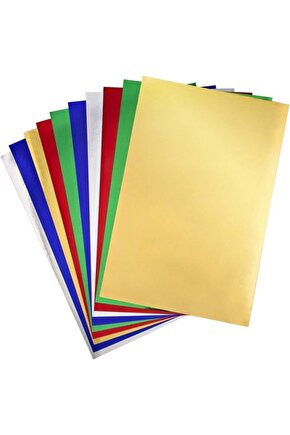Aynalı Karton 10 Renk 20x30 cm