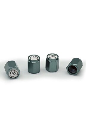 MC34273 Logolu Metal Universal Sibop Kapağı 4 Adet