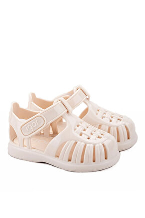 Krem Bebek Sandalet S10311 TOBBY GLOSS