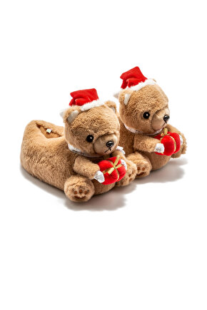 Regalo Çocuk Hayvanlı Panduf Kahverengi 3035