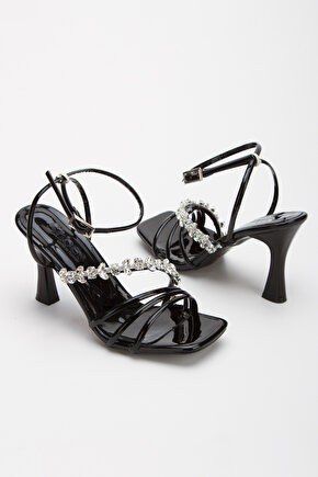 Kadın Taş İşlemeli Topuklu Ayakkabı