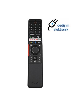 Vestel 65Ut9740 4K Smart Led Tv Kumandası