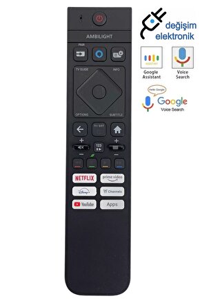 Philip s 85Pus8309 4K Ambilight Tv Kumandası