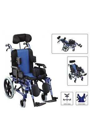 KY958LC-A36 CP Özellikli Pediatrik Tekerlekli Sandalye