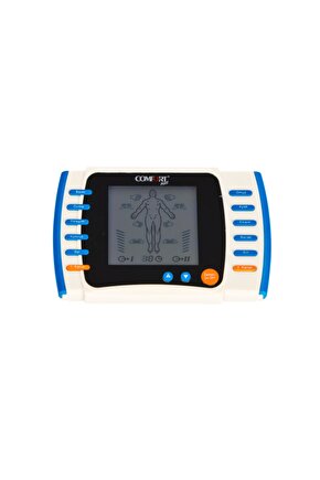 Dm-214 Konuşan 2 Kanallı Tens Cihazı (TERLİKLİ VE ADAPTÖRLÜ)