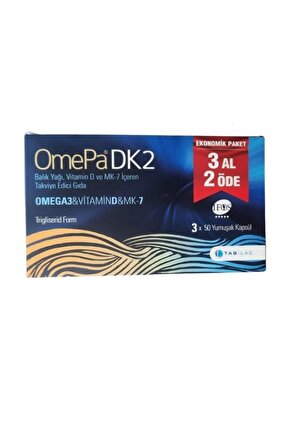 Dk2 50 Kapsül 3 Al 2 Öde 8680133002458