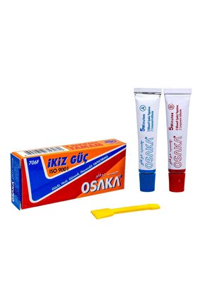 6184 Osaka 706F İkiz Güç Epoksi İran Yapıştırıcı 20 gr
