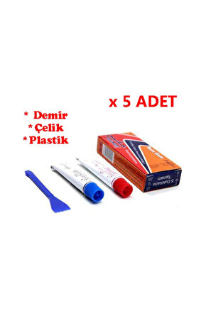 Çelik Yapıştırıcısı - İran Yapıştırıcı Çift Karışımlı 5 Adet