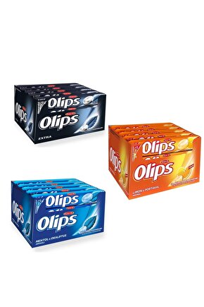 Extra Nane , Mentol Okaliptüs, Limon Portakal Karma Paket 3x 24 Ad.