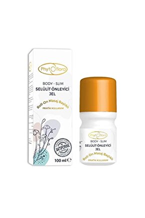Roll On Masaj Başlıklı Selülit Önleyici Jel 100 ml