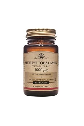 Methylcobalamin - Vitamin B12 Sublingual Chewable 30 Tablet