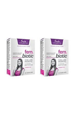 Probiotic Fem Biotic 30 Kapsül 2 Adet