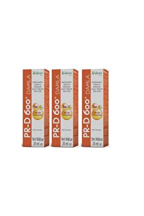 Prd 600 Damla 20 ml 3 Adet