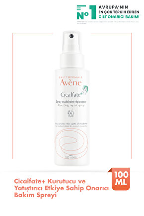 Cicalfate+ Hassas Ciltler İçin Kurutucu, Yatıştırıcı ve Onarıcı Bakım Spreyi 100 ml