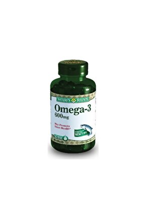 Omega-3 600 Mg 30 Kapsül