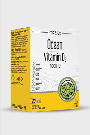 Vitamin D3 1000IU 20ml Sprey
