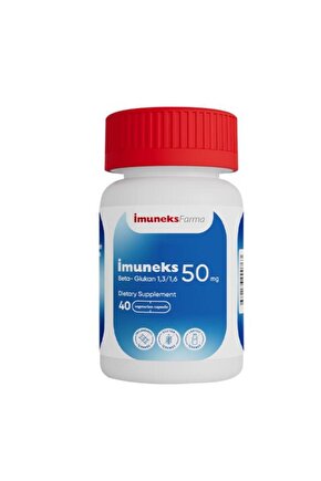 50 Mg Beta Glukan (1,31,6) Içeren Takviye Edici Gıda 40 Kapsül