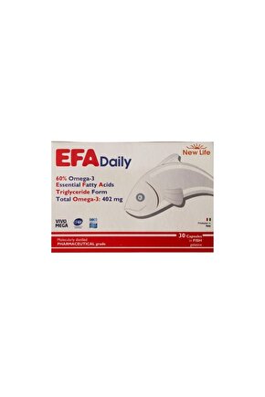 Efa Daily Takviye Edici Gıda 30 Kapsül