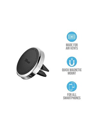 Nagnetic Mıknatıslı Airvent Araç İçi Telefon Tutucu