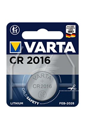 CR 2016 3 Volt Lityum Tekli Pil