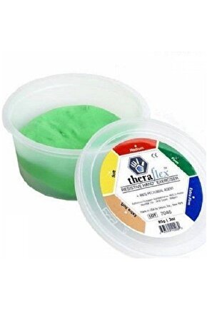 Theraflex El Egzersiz Hamuru Yeşil Orta-sıkı 85 gr