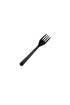 Plastik Çatal Elite Fork Siyah Renkli Cu.350f 100 Adet