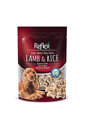Kuzu ve Pirinçli Yarı Yumuşak Köpek Ödül Maması 150 Gr